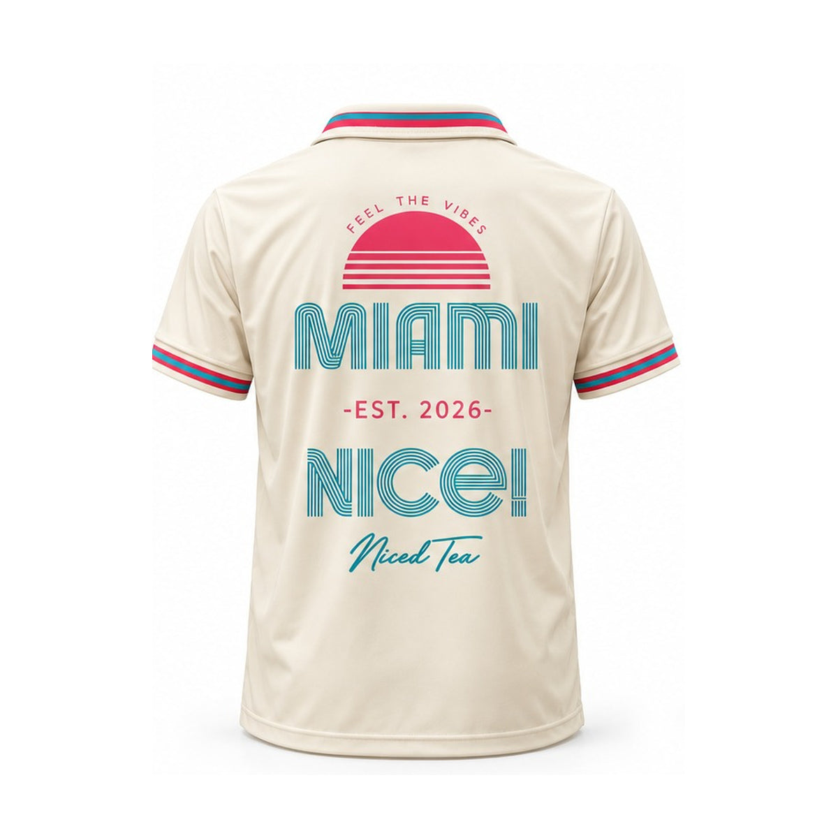 Miami Nice Chapter 01 Poloshirt – Rückseite