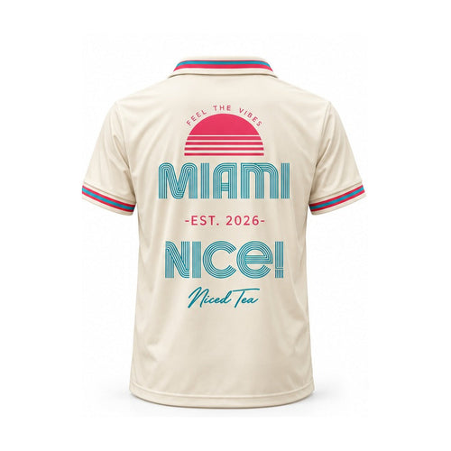 Miami Nice Chapter 01 Poloshirt – Rückseite