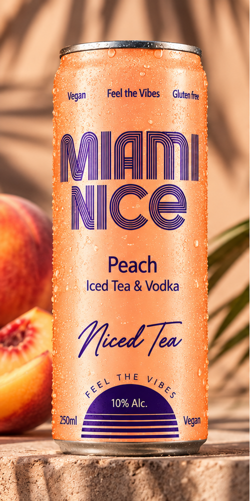 Miami Nice Peach Lifestyle-Produktfoto